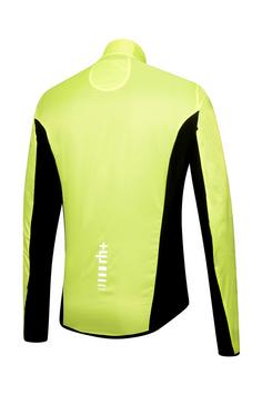 Rückansicht von RH+ Emergency Pocket Jacket Windbreaker yellow fluo-black