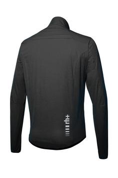 Rückansicht von RH+ E-Bike Emergency Jacket Fahrradjacke black
