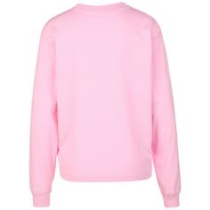 Rückansicht von Nike NSW TEE OC 1 LS BOXY Sweatshirt Damen pink / weiß