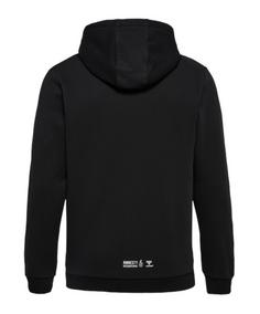 Rückansicht von hummel hmlAMNESTY Hoody Sweatshirt Herren schwarz