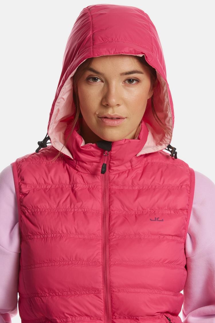 Jeff Green Jeff Green Madlin Daunenweste Damen - Fuchia - 4 | SportScheck