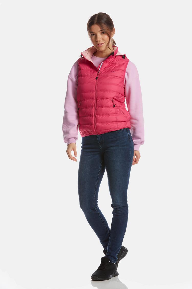 Jeff Green Jeff Green Madlin Daunenweste Damen - Fuchia - 8 | SportScheck