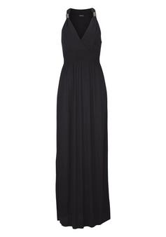 Lascana Maxikleid Maxikleid Damen schwarz