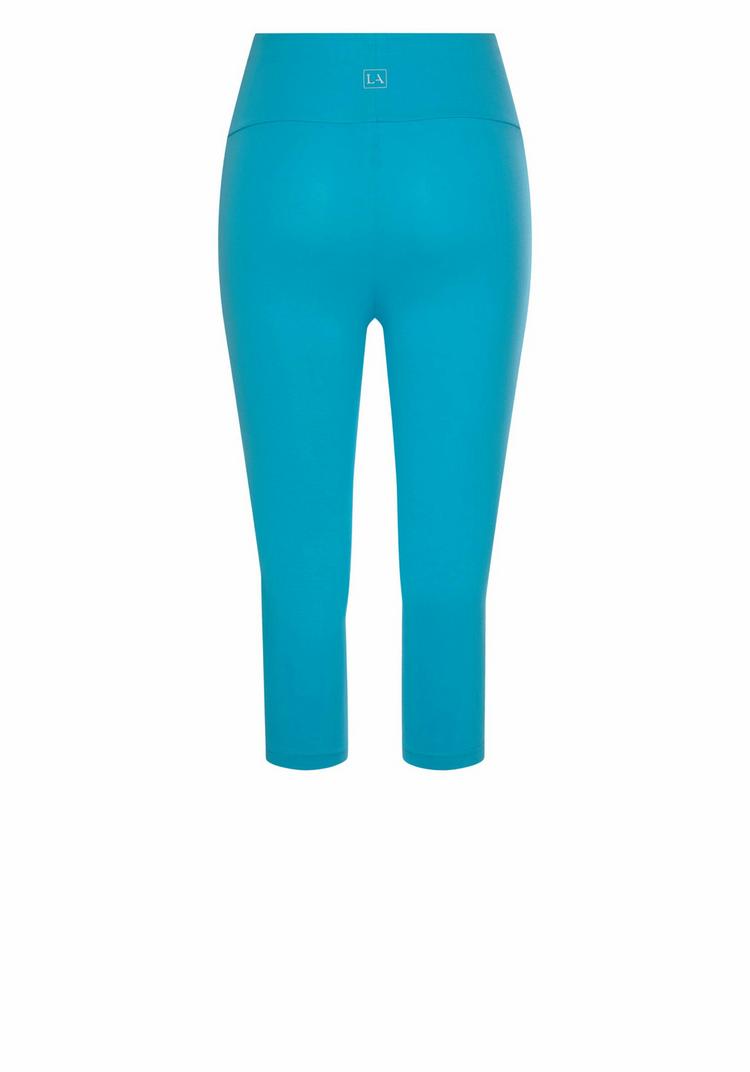 Lascana Lascana Caprileggings Tights Damen - t&uuml;rkis - 0 | SportScheck