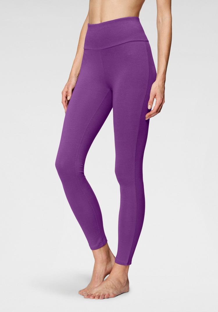 Lascana Lascana Leggings Leggings Damen - lila - 1 | SportScheck