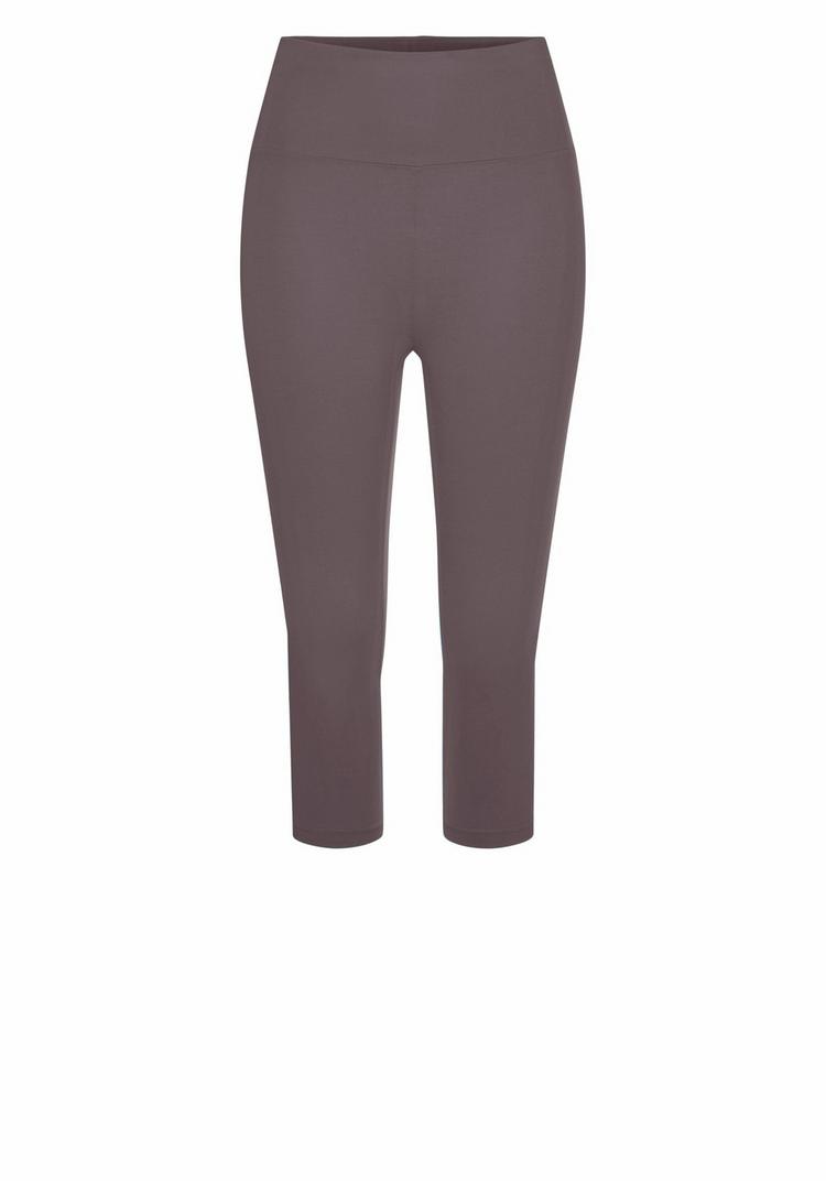 Lascana Lascana Caprileggings Tights Damen - taupe - 0 | SportScheck
