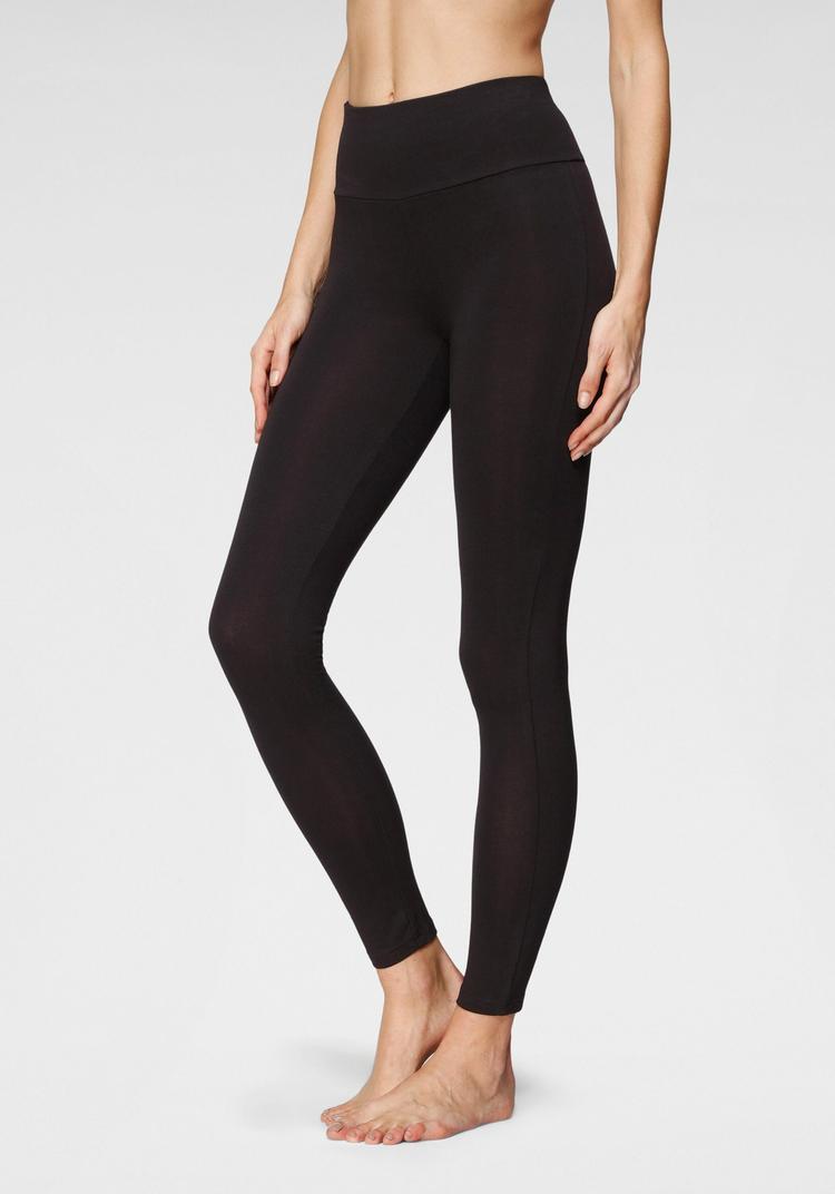 Lascana Lascana Leggings Leggings Damen - schwarz - 1 | SportScheck