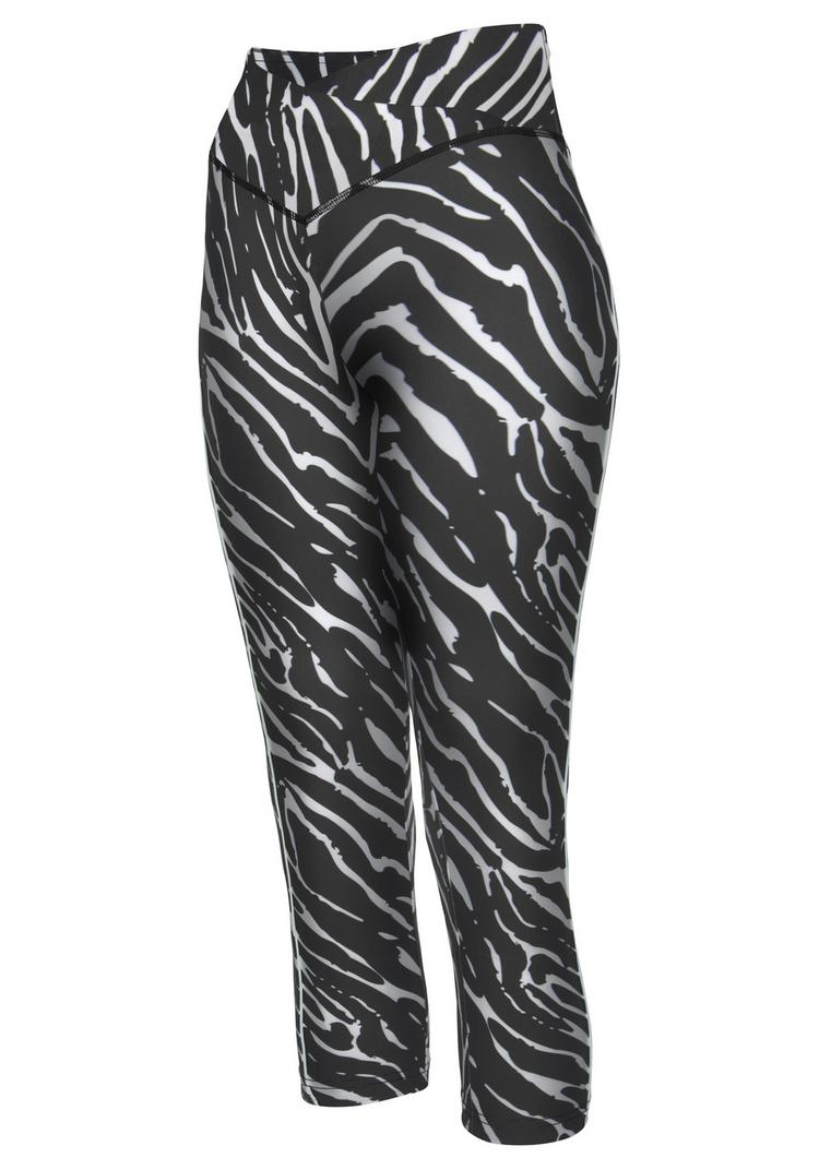 LASCANA Active LASCANA Active Caprileggings Tights Damen - leo-anthrazit - 4 | SportScheck