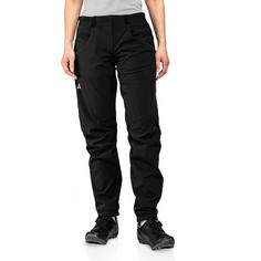 Rückansicht von Schöffel Softshell Pants Zumaia L Fahrradhose Damen black