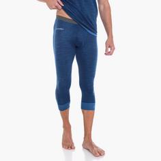 Rückansicht von Schöffel Merino Sport Pants short M Thermounterhose Herren mazarine blue