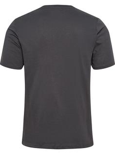 Rückansicht von hummel hmlLGC CARSON T-SHIRT T-Shirt BLACKENED PEARL
