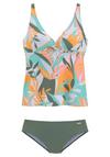 sunseeker B&uuml;gel-Tankini Bikini Set Damen - wei&szlig;-gelb