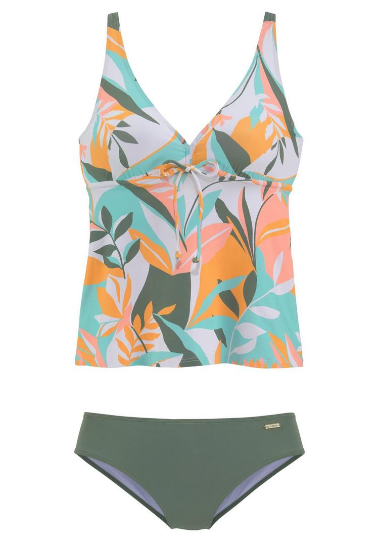 sunseeker sunseeker B&uuml;gel-Tankini Bikini Set Damen - wei&szlig;-gelb - 1 | SportScheck