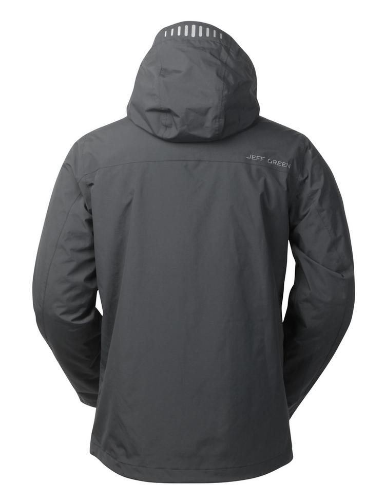 Jeff Green Jeff Green Halmstad Funktionsjacke Herren - Deep Black - 0 | SportScheck