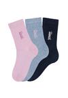Bench Basicsocken Socken Damen - blau - hell blau