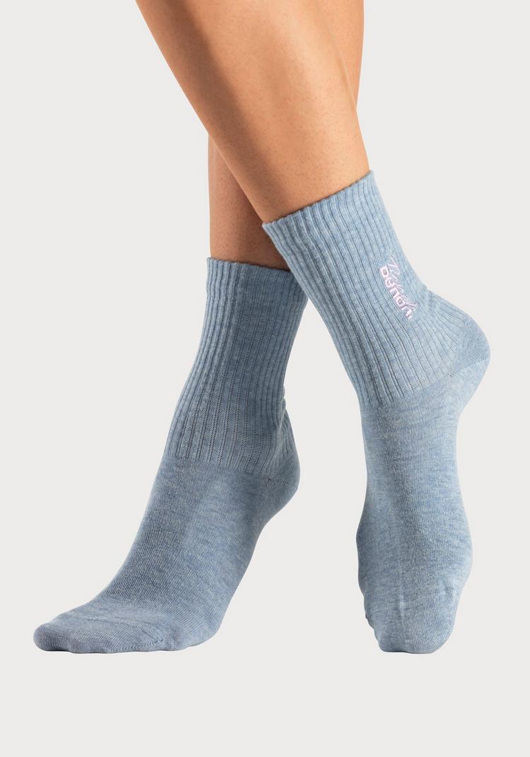 Bench Bench Basicsocken Socken Damen - blau - hell blau - 1 | SportScheck