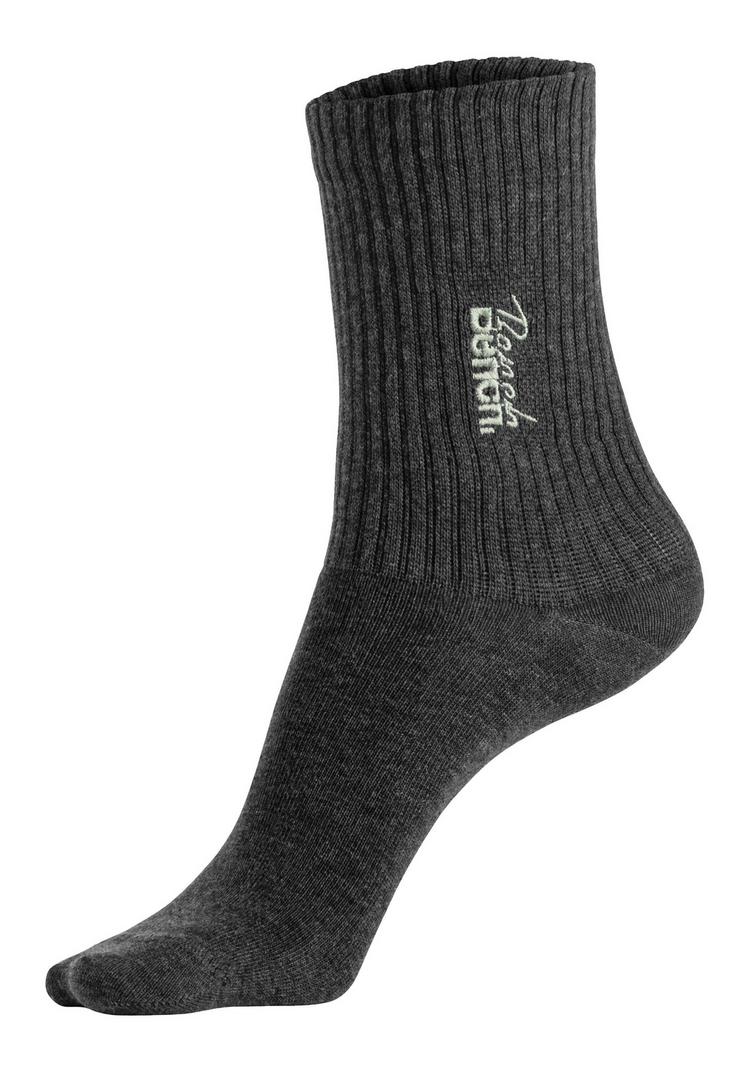 Bench Bench Basicsocken Socken Damen - schwarz - anthrazit - gr&uuml;n - 1 | SportScheck