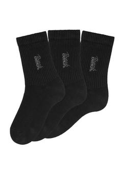 Bench Basicsocken Freizeitsocken Damen schwarz