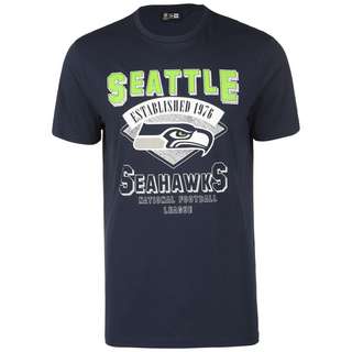 New Era NFL Seattle Seahawks Fanshirt Herren dunkelblau / weiß