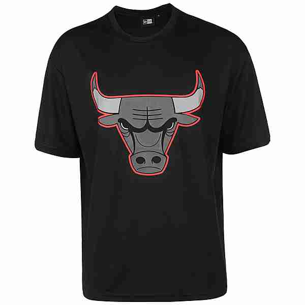 New Era NBA Chicago Bulls Outline Mesh Fanshirt Herren schwarz / grau