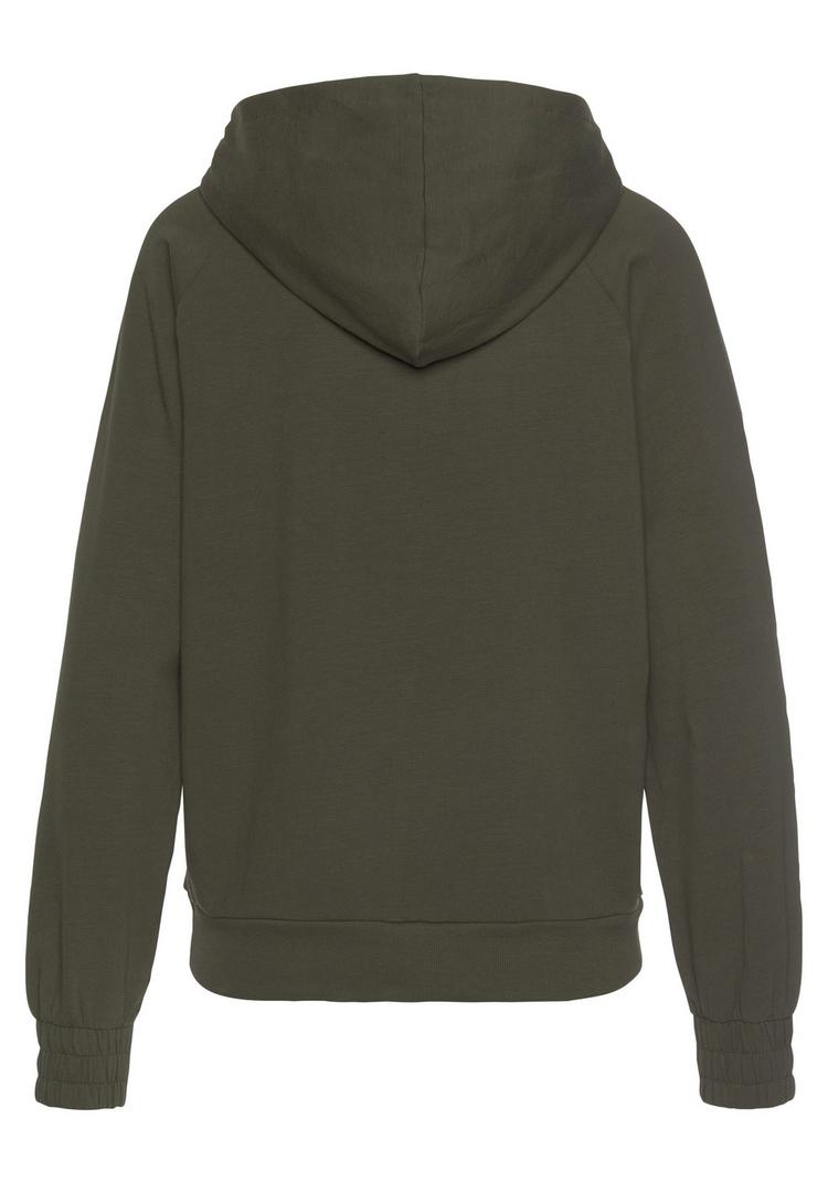 Bench Bench Kapuzensweatjacke Sweatjacke Damen - dunkelgr&uuml;n - 0 | SportScheck