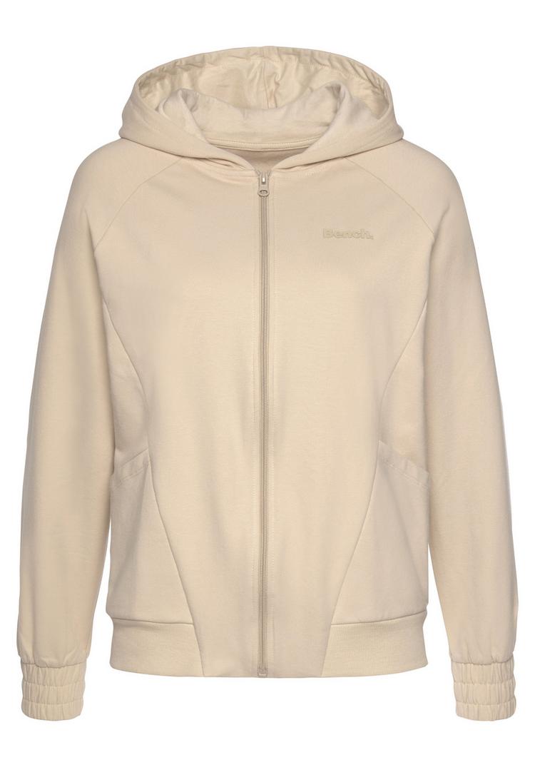 Bench Bench Kapuzensweatjacke Sweatjacke Damen - beige - 0 | SportScheck