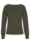 Bench Sweatshirt Sweatshirt Damen - dunkelgr&uuml;n