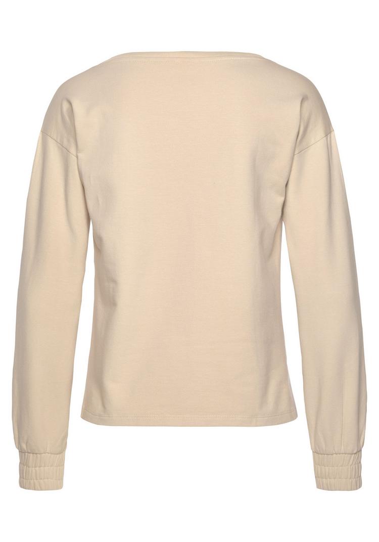 Bench Bench Sweatshirt Sweatshirt Damen - beige - 0 | SportScheck