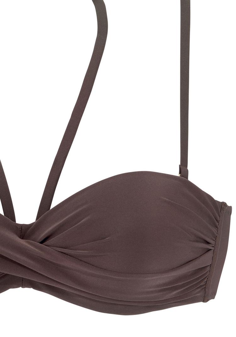 Lascana Lascana B&uuml;gel-Bandeau-Bikini Bikini Set Damen - braun - 3 | SportScheck