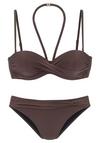 Lascana B&uuml;gel-Bandeau-Bikini Bikini Set Damen - braun