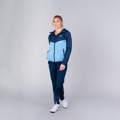 Rückansicht von BIDI BADU Zohra Tech Windbreaker mint/ grey Funktionsjacke Damen grün