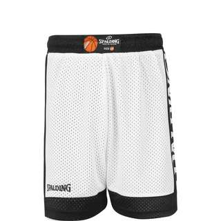 Spalding Reversible Basketball-Shorts Kinder schwarz / weiß