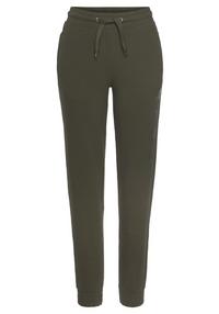 Bench Homewearhose Sweathose Damen - dunkelgr&uuml;n