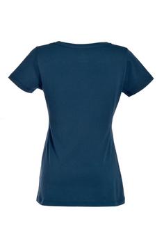 Rückansicht von Gipfelglück Dalia T-Shirt Damen Navy