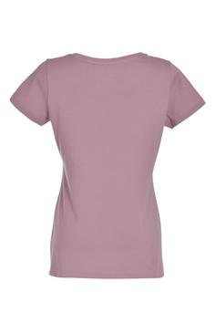 Rückansicht von Gipfelglück Irene T-Shirt Damen Lilac