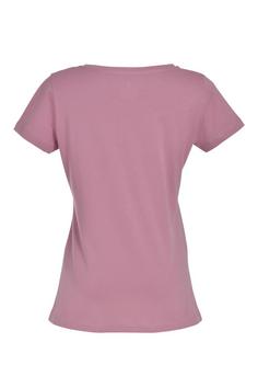 Rückansicht von Gipfelglück Karoline T-Shirt Damen Lilac