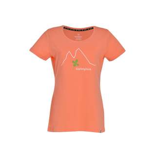 Gipfelglück Irene T-Shirt Damen Salmon
