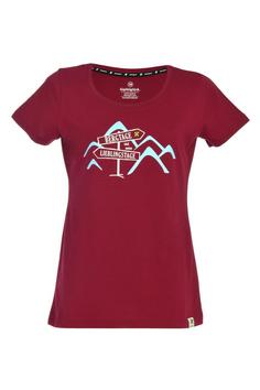 Gipfelglück Dalia T-Shirt Damen Berry