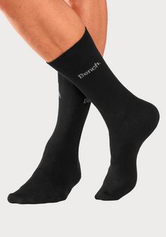 Rückansicht von Bench Basicsocken Freizeitsocken Herren schwarz