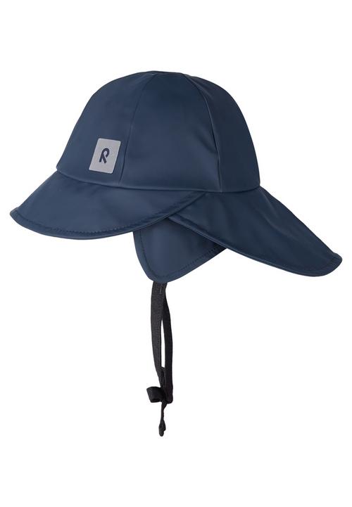 Rückansicht von reima Rainy Hut Kinder Navy