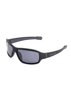 Rückansicht von SINNER SINNER Ros X Polarised Sunglasses Sonnenbrille schwarz