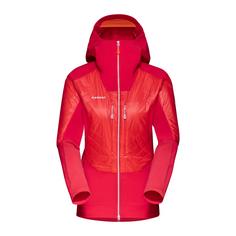 Mammut Eisfeld Hybrid Hooded Softshelljacke Damen azalea