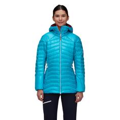 Rückansicht von Mammut Eigerjoch Advanced Hooded Daunenjacke Damen sky