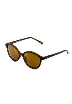 Rückansicht von SINNER SINNER Mono Polarised Sunglasses Sonnenbrille yellow tortoise