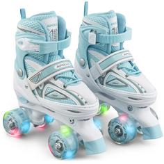 Apollo Super Quads X-Pro Rollschuhe weiß-mint