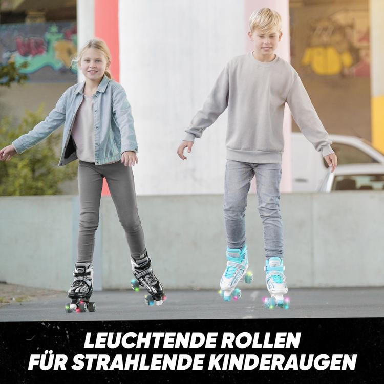 Apollo Apollo Super Quads X-Pro Rollschuhe - wei&szlig;-mint - 5 | SportScheck