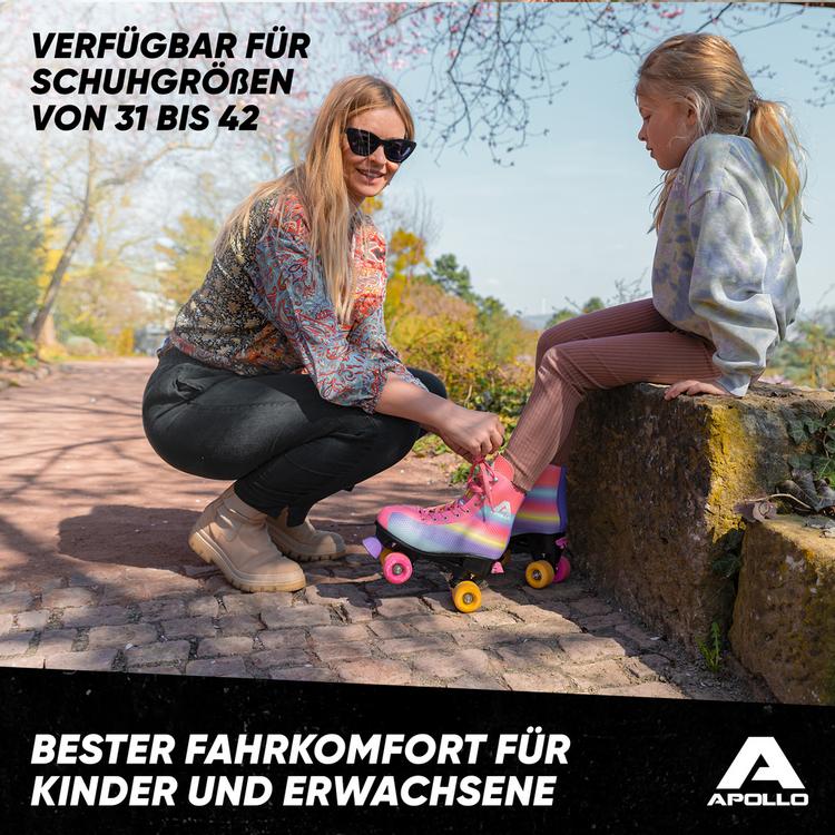 Apollo Apollo Classic Roller Retro Rollschuhe - dancingqueen-rainbow - 2 | SportScheck