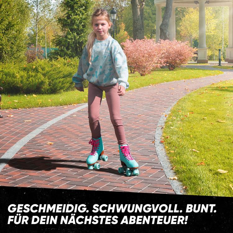 Apollo Apollo Classic Roller Retro Rollschuhe - lagoon-mint - 5 | SportScheck