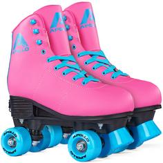 Apollo Classic Roller Retro Rollschuhe funky-pink