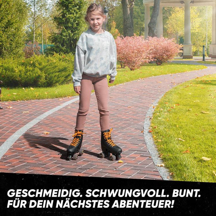 Apollo Apollo Classic Roller Retro Rollschuhe - lunanova-schwarzgold - 5 | SportScheck